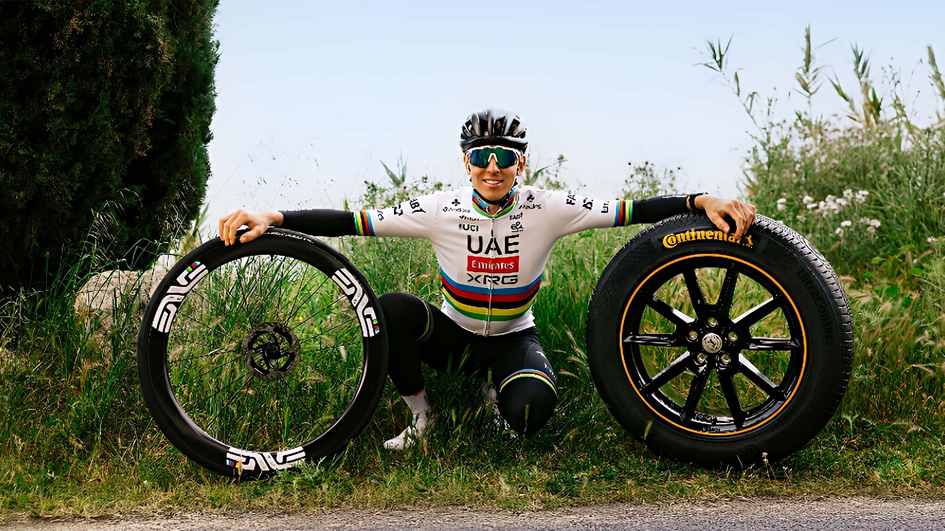 德国马牌与环法自行车赛冠军车手塔代伊·波加查